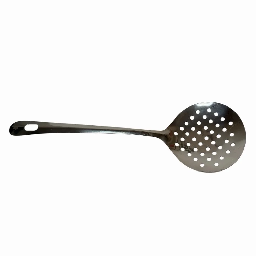 Stainless Steel Kitchen‎ Skimmer Strainer Slotted Spoon 13